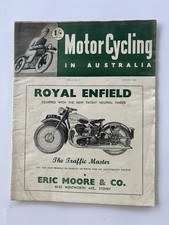 Motor Cycling in Australia magazine, Volume 3 Number 1, March 1949