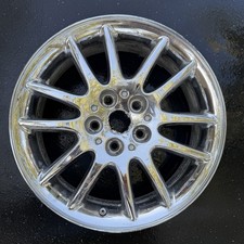 1999 2004 CHRYSLER 300M / LHS CHROME 12 SPOKE 17 INCH WHEEL RIM OEM 99 04 MV1