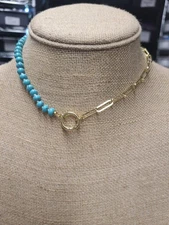 Alli & Bess Leni Necklace W/Confetti Heart Charm