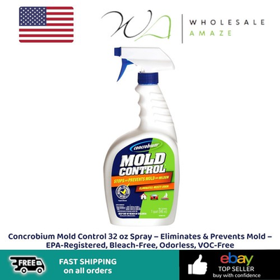 #ad Concrobium Mold Control 32 oz Spray – Eliminates amp; Prevents Mold EPA Registered $19.99