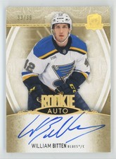 2022-23 UD The Cup Gold Spectrum Foil William Bitten RC Auto 33/36 #181