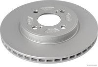 2X Herth+Buss Jakoparts Bremsscheibe J3308035 FüR Swift AZ Suzuki Baleno 5 FW EW