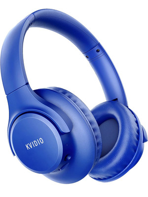 (O) KVIDIO Bluetooth Kopfhörer Over Ear, 65 Stunden Spielzeit Kabellose Headphones