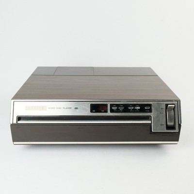 TESTED Zenith VP2000 CED Video Disc Player WORKS GREAT - Very Rare Unit
