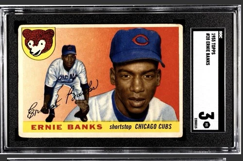 1955 Topps - Ernie Banks #28