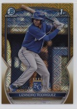 2023 Bowman Mega Box Gold Mojo Refractor /50 Lizandro Rodriguez #BCP-47 yq2