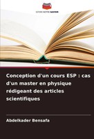 Abdelkader Bensafa | Conception D'un Cours Esp : Cas D'un Master En Physique...