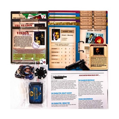 8th Summit Agents of Smers  Agents of SMERSH - All the Kickstarter Promo Bag NM