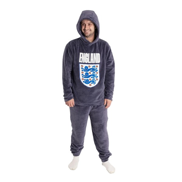 England Football - Schlafanzug Mit Langer Hose FüR Herren (NS9864)-image