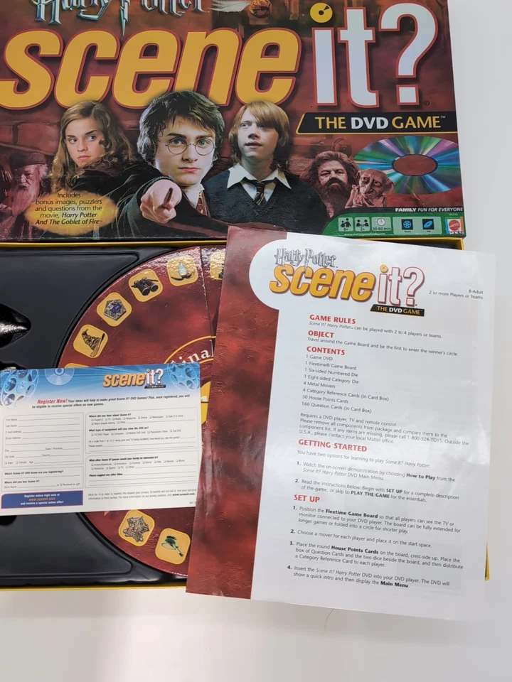 Harry potter Scene It? The DVD Game, 100% complete - Image 3 of 4