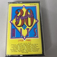 MCA Records 30 Years of Hits 1958   1988 - Play Tested Cassette