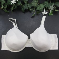 Vanity Fair Bra Women's White 44DD Full Coverage Underwire Lace