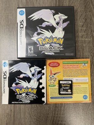 Pokemon Black Version Nintendo DS, 2011 Complete CIB Authentic - Tested