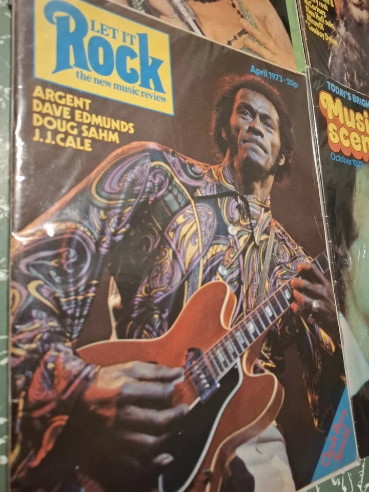 4 x Vintage Music Magazines from 1973 Bowie Led Zepp Rod Status Quo Stones Nme - Image 3 of 4