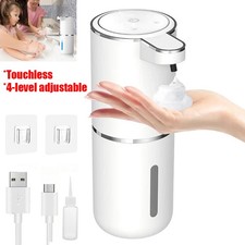 Automatic Foaming Soap Dispenser, Touchless Dispenser 380mL USB Rechargeable