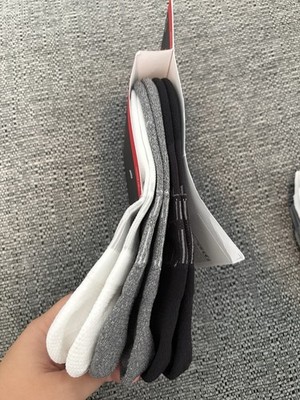 NWT Lululemon Power Stride W/ Active Heel Grip Socks 3 Pack Men's  XL