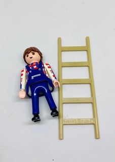 Playmobil🎁City Life Handwerker Straßenreinigung Figur Zubehör Konvolut Sammlung