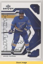 2021-22 Upper Deck MVP 20th Anniversary David Perron #52 READ 5x5