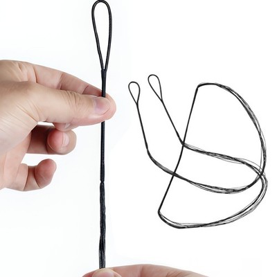 57'' 12 Strands Bow String Replacement for Recurve Long Bow Hunting Strings