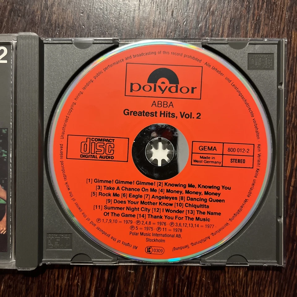 ABBA – Greatest Hits Vol. 2 | CD Compilation, 2nd Polydor press (1979/84) German - Bild 3 von 4