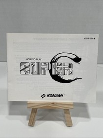 Super C Nintendo NES Authentic Complete NEW (Other) w/ Manual Oval Seal