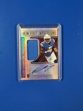 2021 Panini Illusions First Impressions Autographed Memorabilia Josh Palmer /299