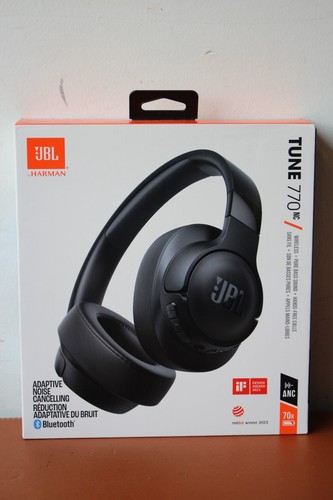 JBL TUNE 770NC Wireless Pure Bass Sound Adaptive Noise Cancelling Headphones - Picture 2 of 7