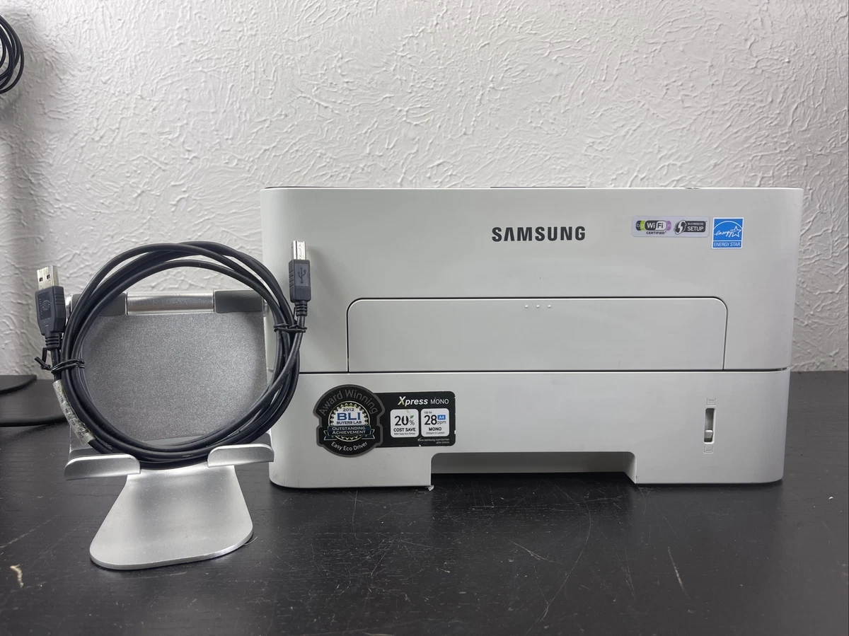 Samsung Xpress M2825DW Wifi Laser Printer With USB Cable & Toner.