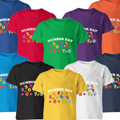 T-Shirt Welttag des Buches Lernen mit Stil Zahlenliebhaber Geschenk Schule Mathe #ND2