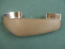 1959-61 Studebaker Light Brown Armrest With Chrome Base Nos