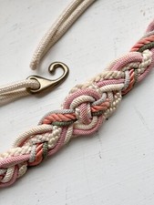 Vintage Pastel Rope Belt