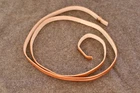 Confederate Split Leather Canteen Strap Brown