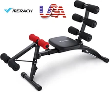 NEW MERACH Ab Trainer Abdominal Workout Bench Exerciser Home Fitness Machine