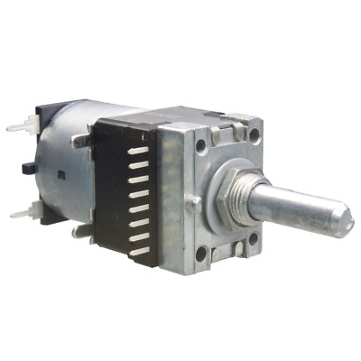 ALPS 100K ohm Potentiometer motorized RK16812MG dual Pot 3B taper