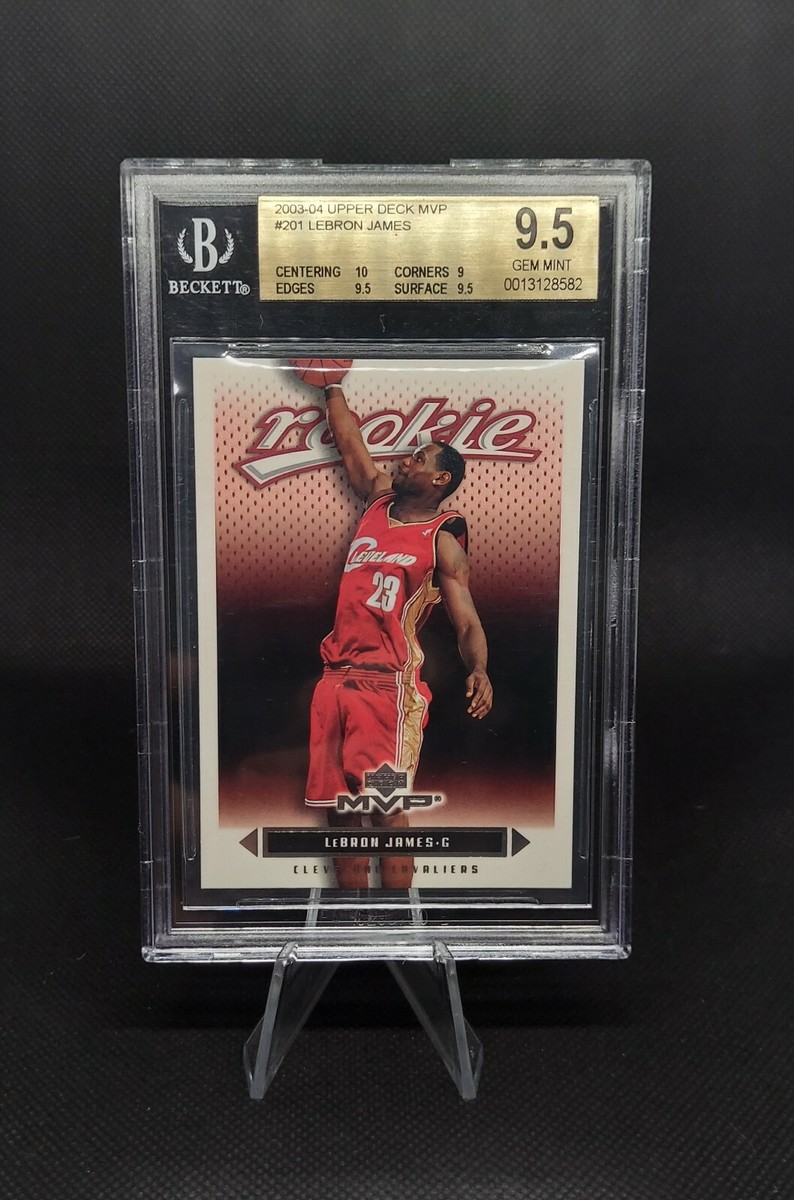 2003-04 Upper Deck MVP #201 LeBron James Cavaliers RC Rookie