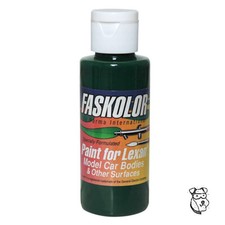 FASKOLOR 40305 TRANSLUCENT GREEN Airbrush Paint RC Body Car Truck - PARMA