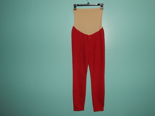 Blank NYC Red Maternity Jeans Skinny 