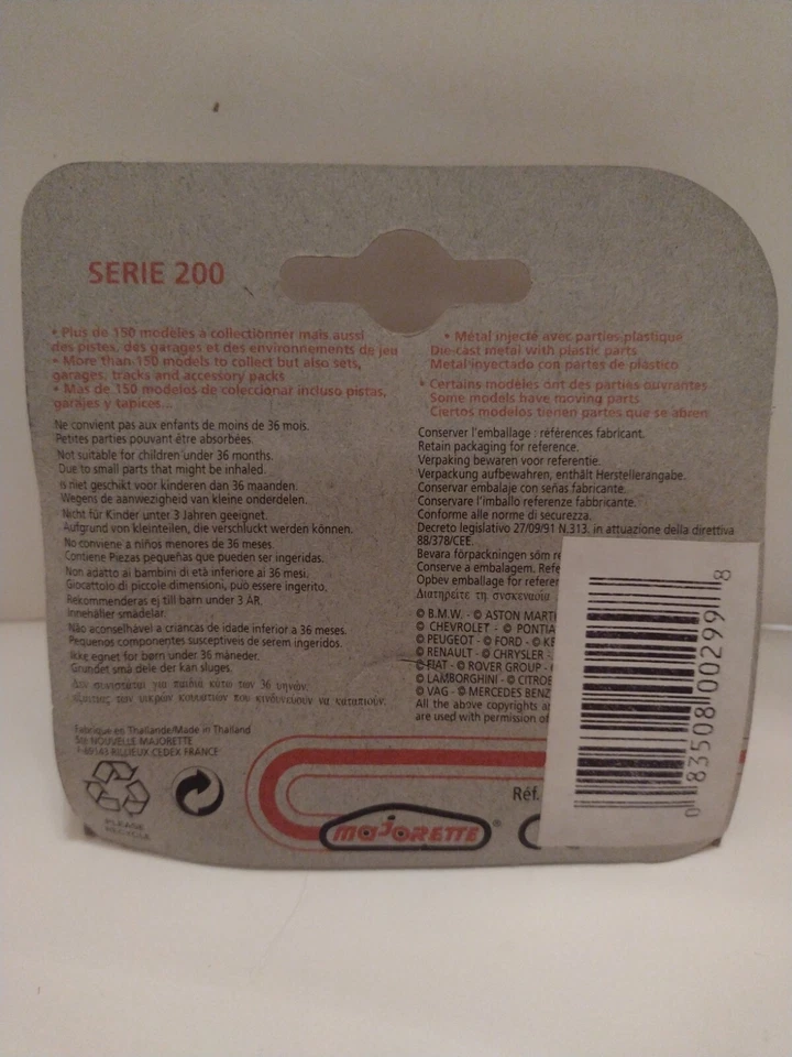 Motor de pala mecánico de pelle amarillo serie 200 Majorette #242 Foto 4 de 4