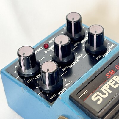 Maxon SM-01 Super Metal Ditortion 1980's Vintage Guitar pedal Made