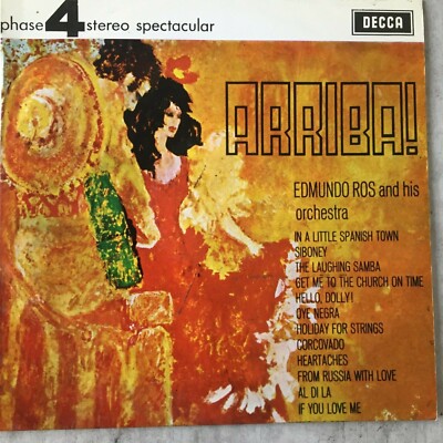 EDMUNDO ROS: Arriba ! (COL Decca ''Phase 4 Stereo''  PFS 4092)