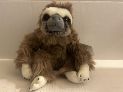 SOS Save Our Space 11'' Sloth w/ Beans plush (2003)