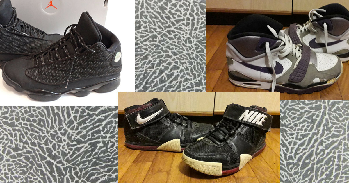 AIR JORDAN 13 LEBRON II NIKE TRAINER SNEAKERS LOTTO BUONE CONDIZIONI