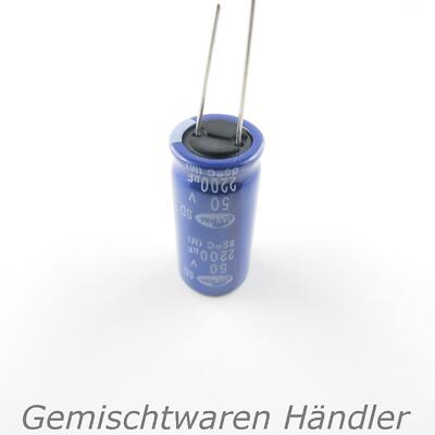 Marken Elko 2200µF 50V Kondensator Elektrolytkondensator mF uF SAMWHA Capacitor