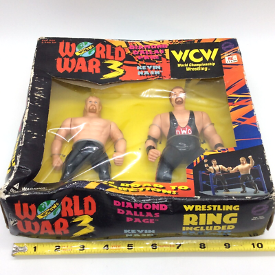 WCW/NWO World War 3 Diamond Dallas & Kevin Nash Wrestling Ring