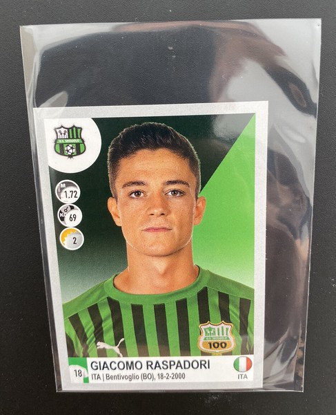 Giacomo Raspadori Calciatori 2020-2021 Sassuolo #469 Rookie