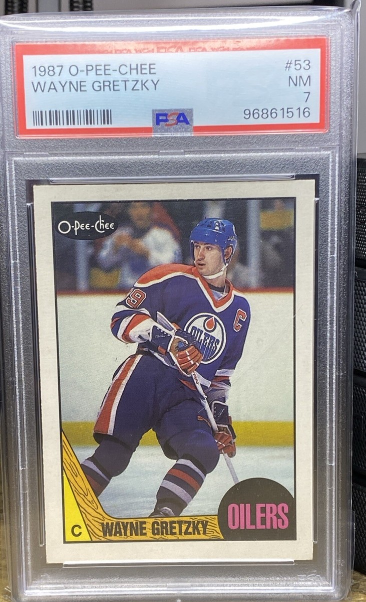 1987 O-PEE-CHEE WAYNE GRETZKY # 53 PSA 7 NM | eBay