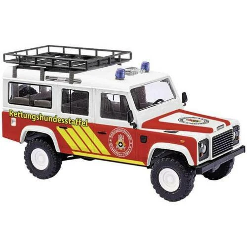 Articoli di modellismo statico Busch scala 1:87 per Land Rover