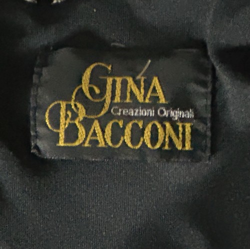 Gina Bacconi Geometric Grey Black Patterned Sleeveless Sheath Dress Size Uk 14 - Picture 5 of 7