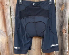 Heathyoga Womens 4D Padded Bike Shorts w Pockets Padding Cycling Shorts XL NWT