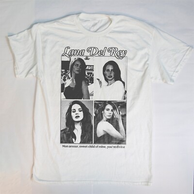 Lana Del Rey Tour Music White Unisex T-shirt Size S-5XL